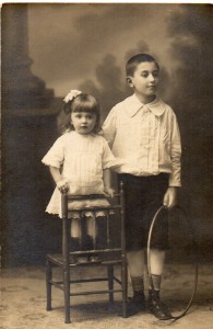Lialia et son frère de 14 ans son aîné Stiopa