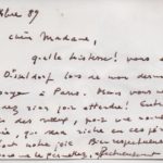 Lettre de Bernard Manciet à Valentine Marcadé