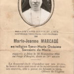 Marie-Jeanne Marcadé, notre grand-tante
