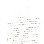 Lettre de Bernard Manciet àJean-Claude et Valentine Marcadé  (2octobre 1991)