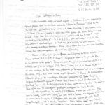 Des archives de 1978. -Lettres d’Henry Corbin et de Dora Vallier